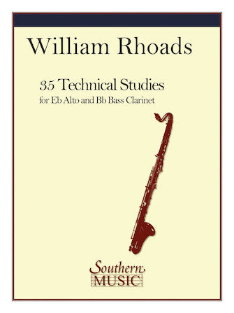 Rhoads - 35 Technical Studies for Alto or Bass Clarinet