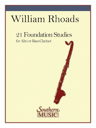 Rhoads - 21 Foundation Studies for Alto or Bass Clarinet