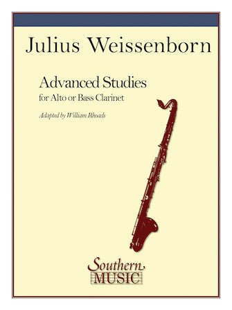Weissenborn - Advanced Studies for Alto or Bass Clarinet