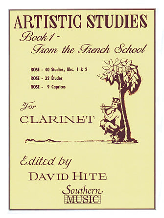 Hite - Artistic Studies from the French School for Clarinet