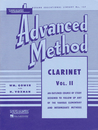 Rubank - Advanced Method, Volume 2 for Clarinet