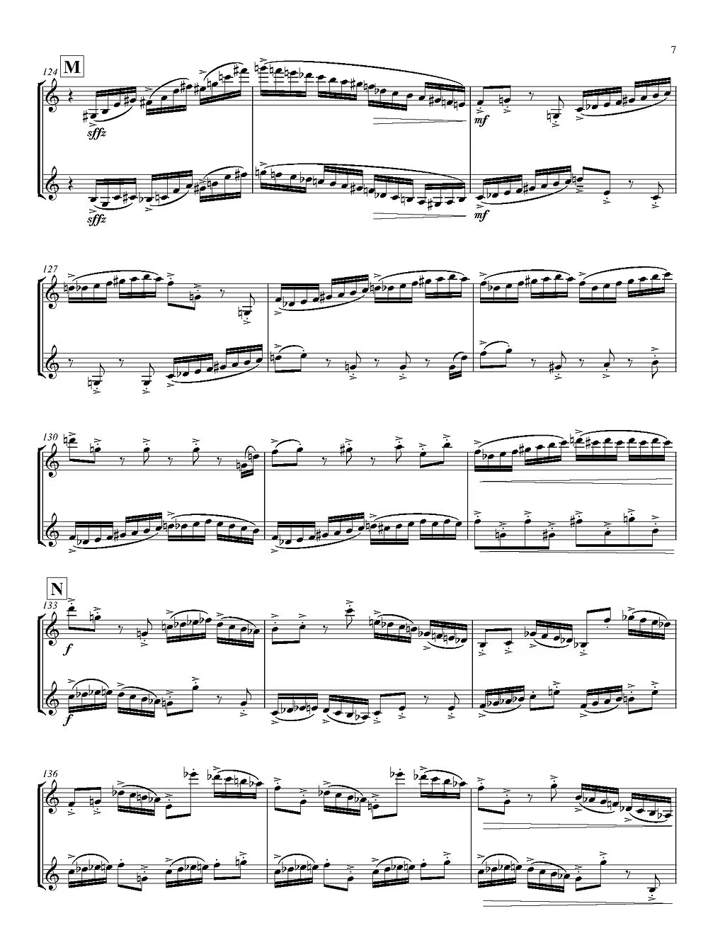 De Alba - Quid pro quo for Two B-flat Clarinets