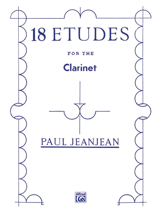 JeanJean - 18 Etudes for the Clarinet