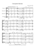 De Alba - Unstoppable Machines for Clarinet Quartet (Eb/2Bb/Bass)