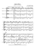Grainger (arr. de Alba) - Spoon River for Clarinet Quartet