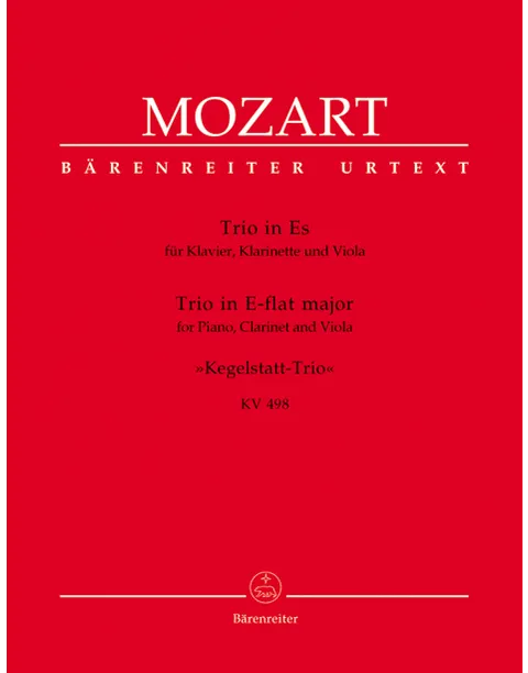 Mozart - Trio for Piano, Clarinet, and Viola in E-flat major, K. 498