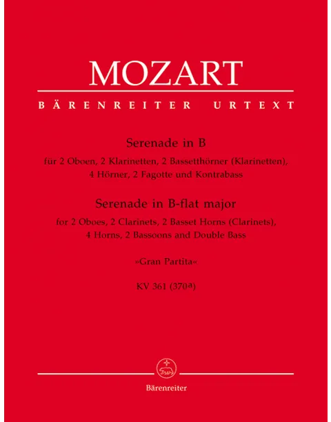 Mozart - Serenade No. 10 in B-flat major, 'Gran Partita' K. 361 (Parts)
