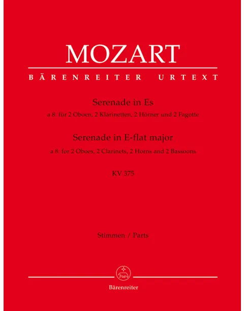 Mozart - Serenade No. 11 in E-flat major, K. 375 (Octet Version - Parts)