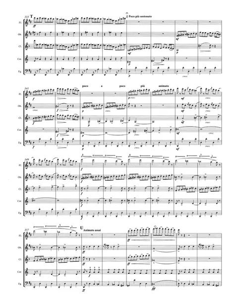 Mussorgsky - Night on Bald Mountain for Wind Quintet (Score and Parts)