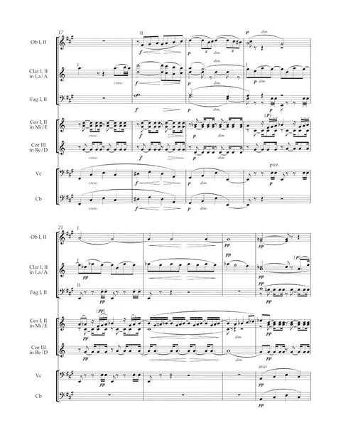 Dvorak - Serenade for Wind Instruments, Op. 44 (Full Score)
