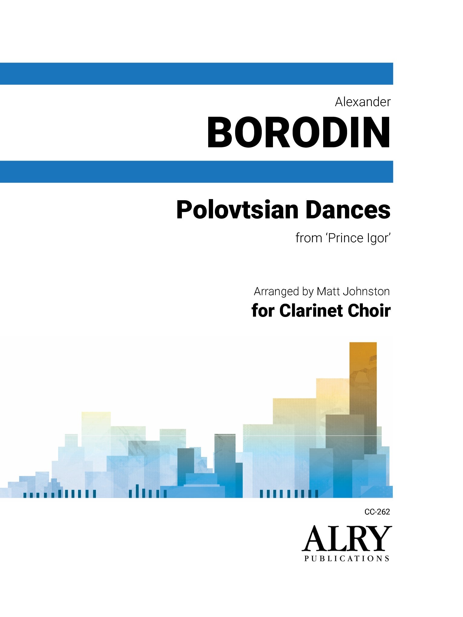 Borodin (arr. Johnston) - Polovtsian Dances for Clarinet Choir