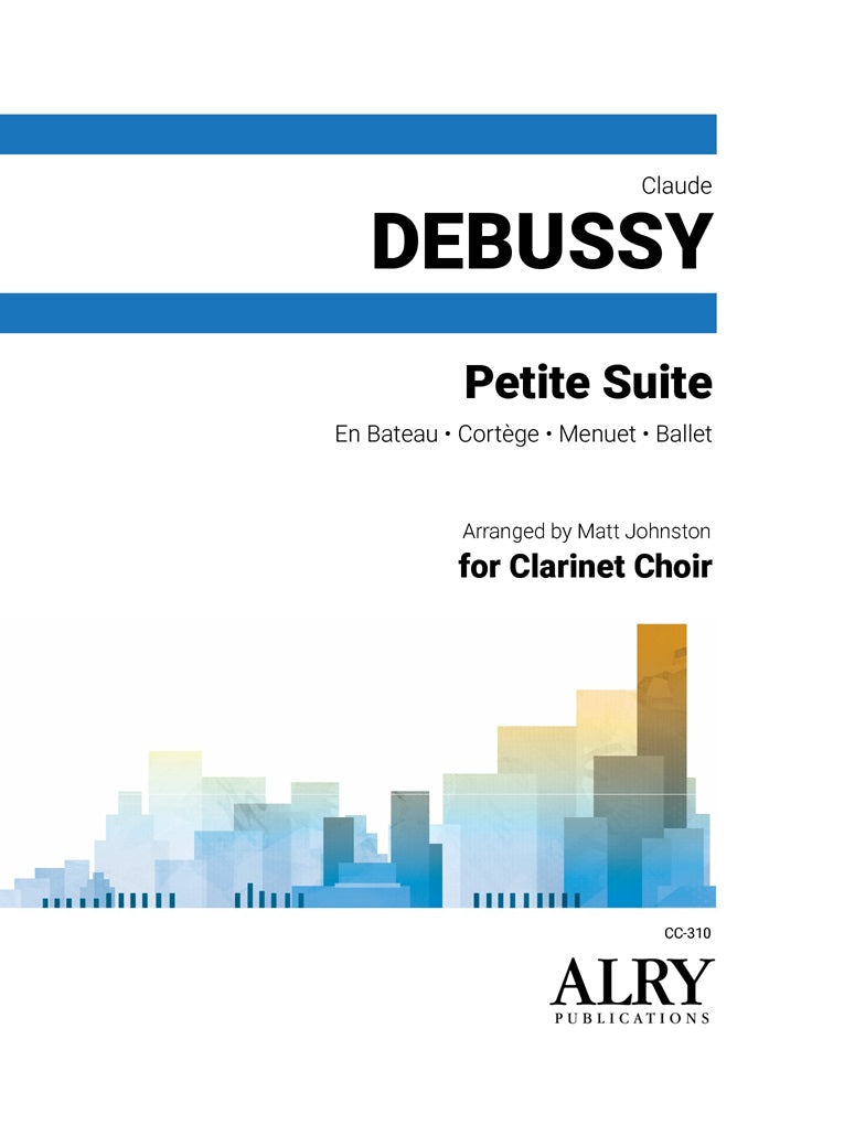 Debussy (arr. Johnston) - Petite Suite for Clarinet Choir