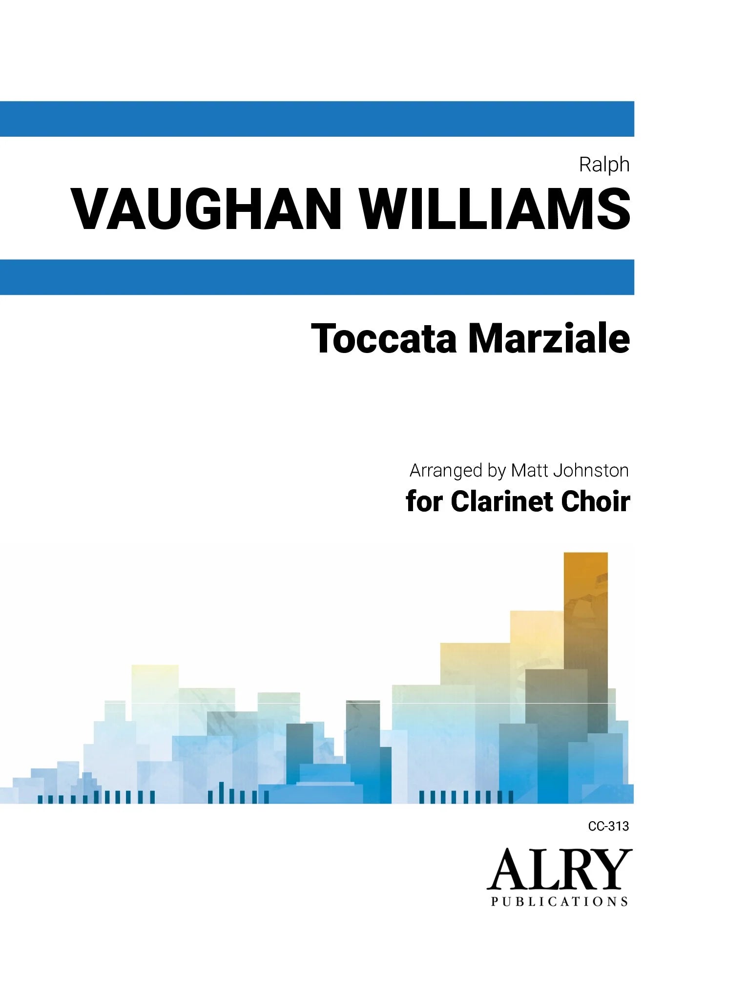 Vaughan Williams (arr. Johnston) - Toccata Marziale for Clarinet Choir