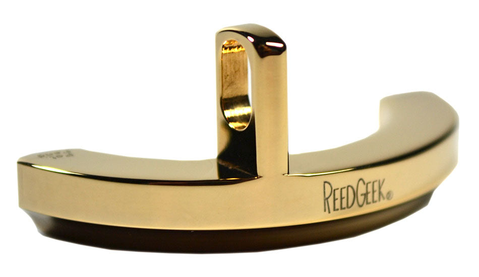 ReedGeek Klangbogen Bore and Reed Stabilizer: ClariKlang High Polished 24KT Goldplate