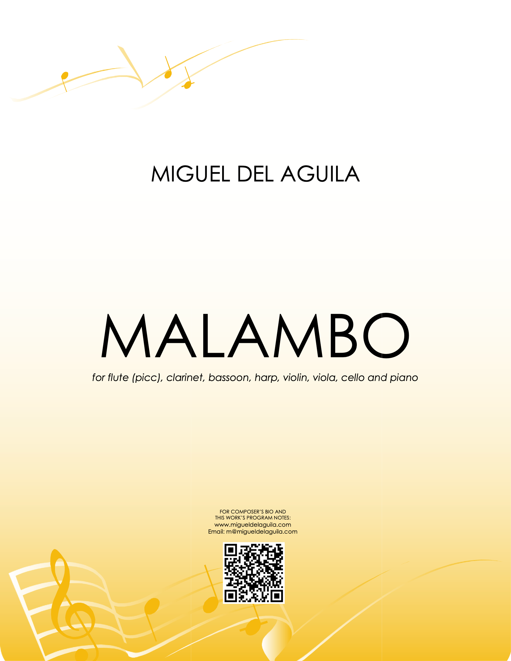 del Águila - Malambo for Chamber Ensemble