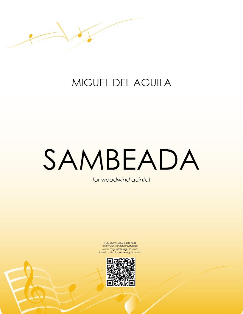 del Águila - Sambeada for Wind Quintet