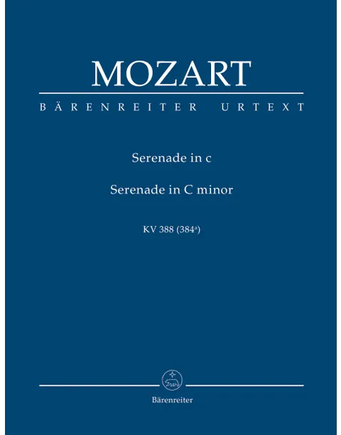 Mozart - Serenade No. 12 in C minor, K. 388 (Study Score)
