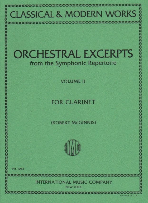 McGinnis - Orchestral Excerpts from the Symphonic Repertoire, Volume 2
