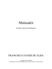 De Alba - Malasakit for Bass Clarinet and Bassoon