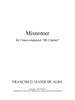 De Alba - Misnomer for Unaccompanied "B-flat Clarinet"