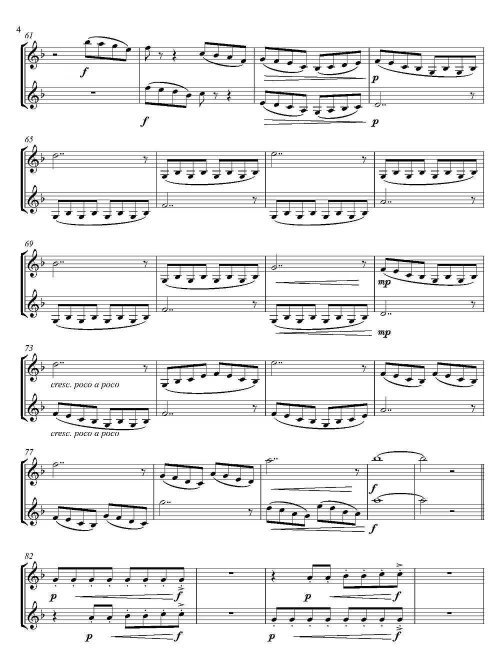 De Alba - Muni-Muni for Two Bass Clarinets