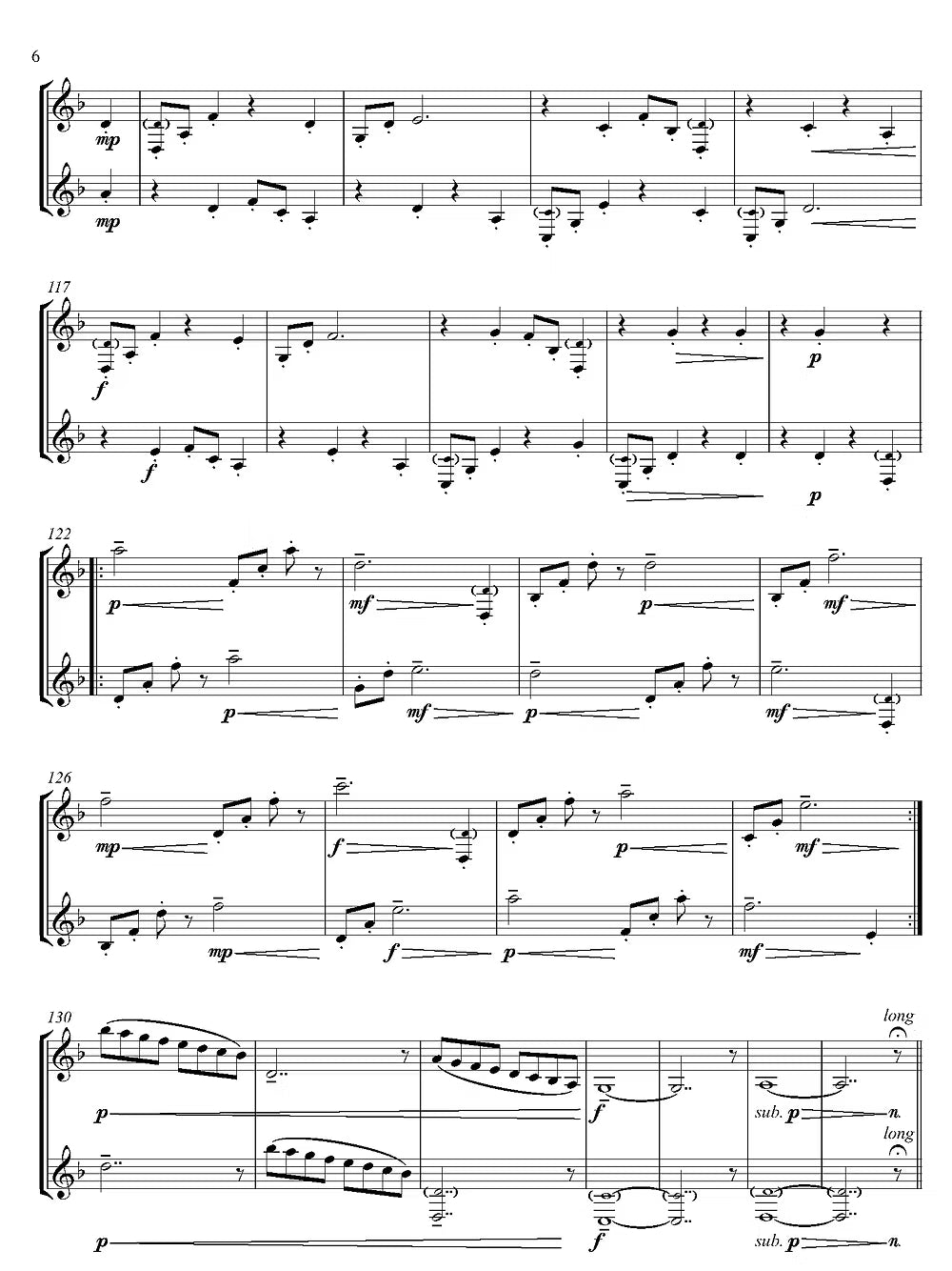 De Alba - Muni-Muni for Two Bass Clarinets