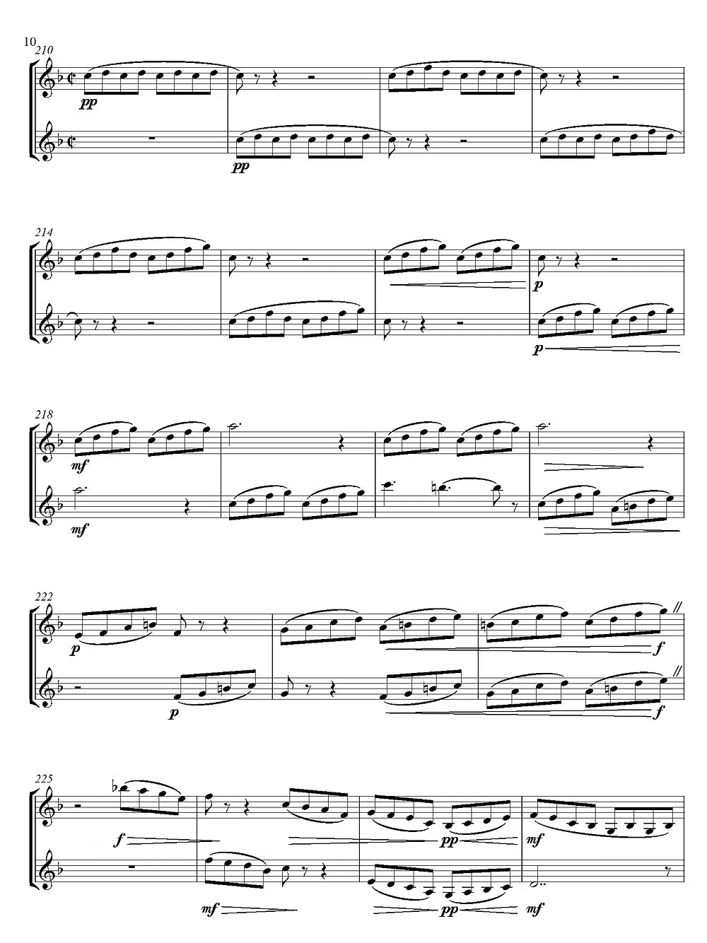De Alba - Muni-Muni for Two Bass Clarinets