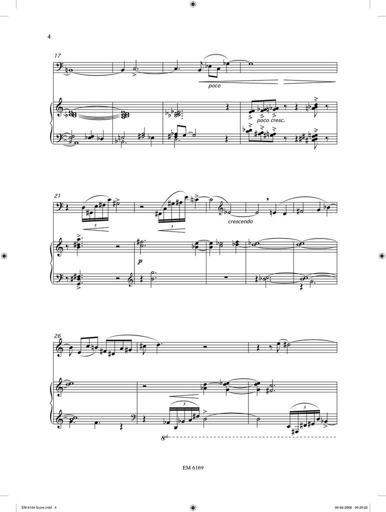 Deneire - Rana for Bass Clarinet and Piano