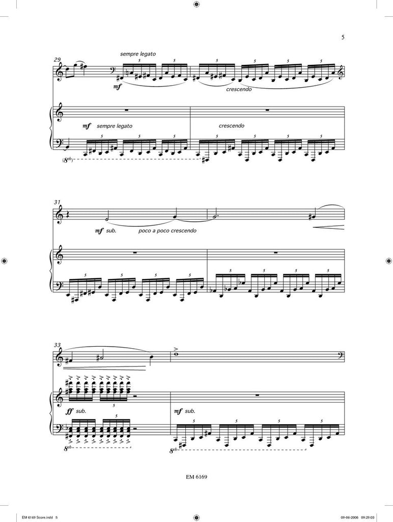 Deneire - Rana for Bass Clarinet and Piano