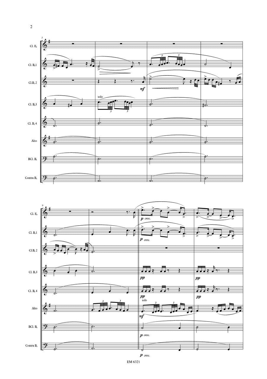 Hiketick - Celtic Dance for Clarinet Choir