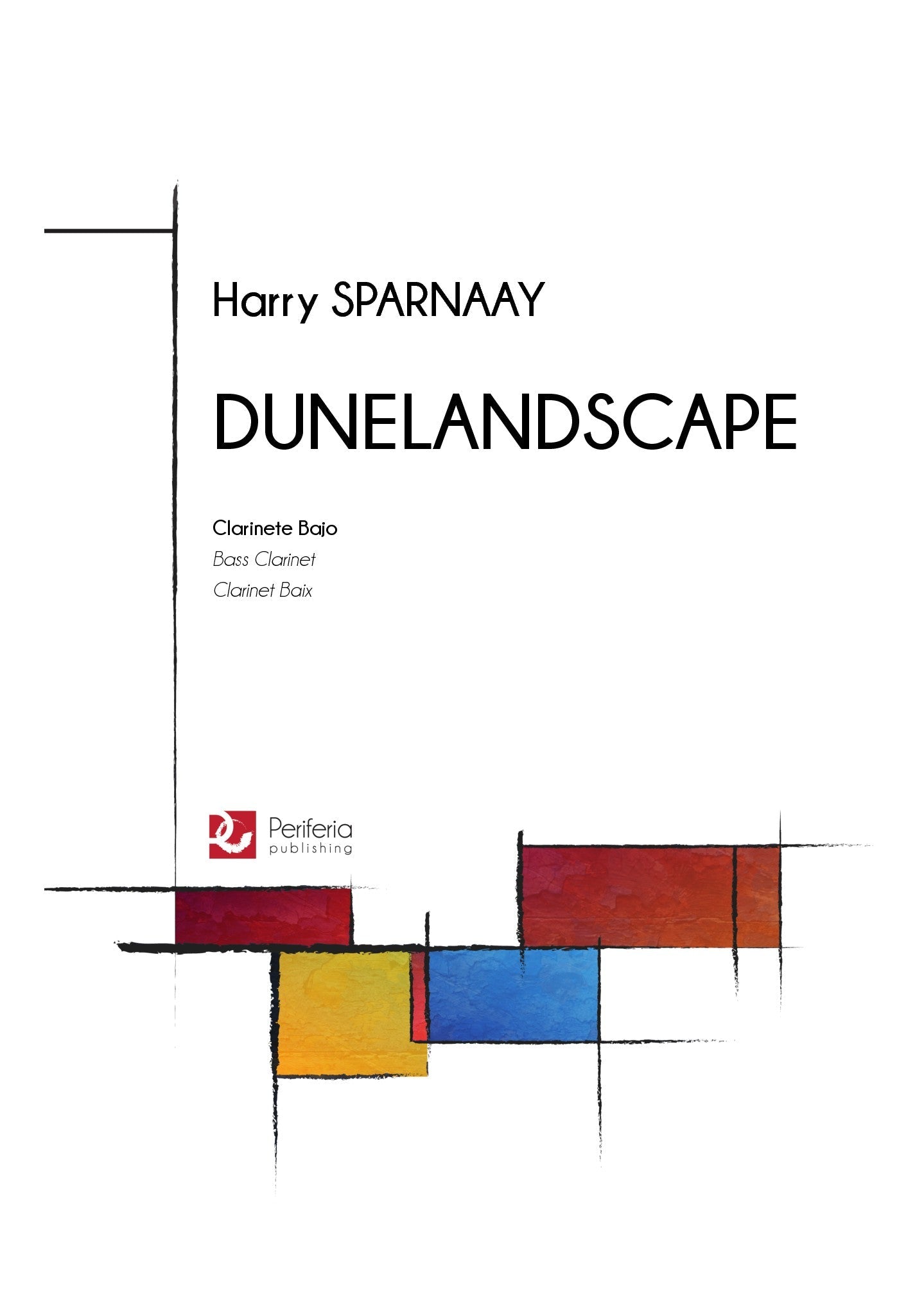 Sparnaay - Dunelandscape for Bass Clarinet Solo