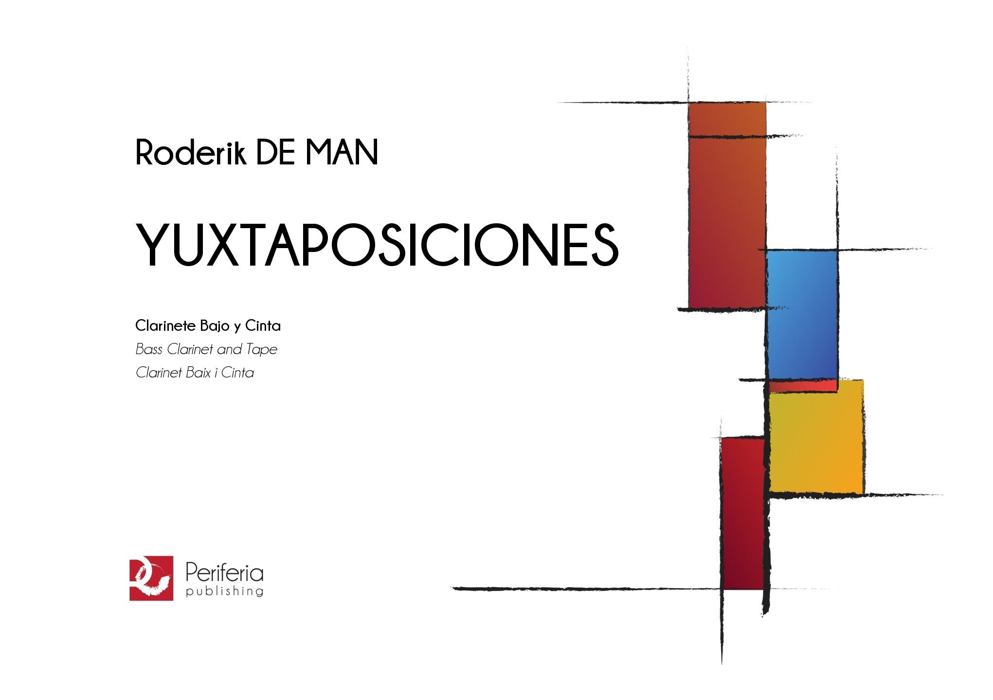 de Man - Yuxtaposiciones for Bass Clarinet and Tape