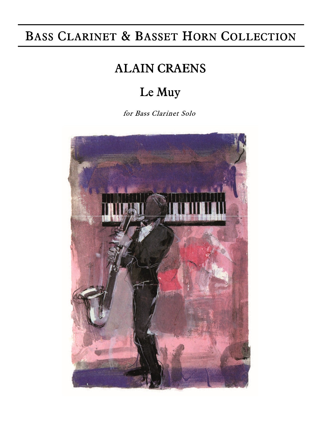 Craens - Le Muy for Solo Bass Clarinet