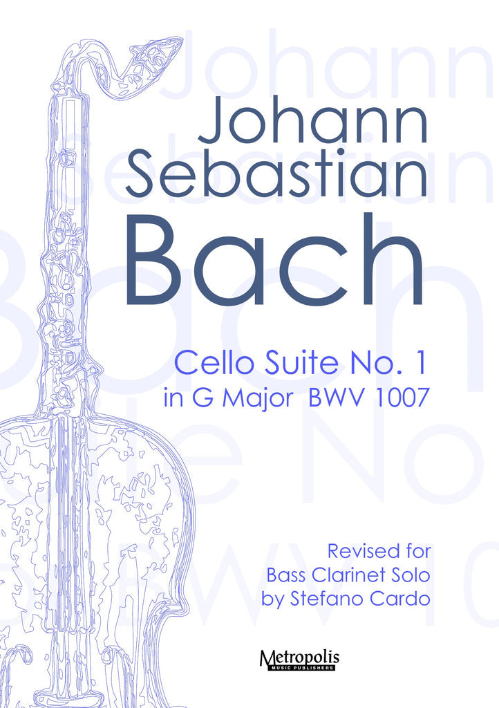 Bach - Suite Nr.1 in G Major, BWV 1007 for Bass Clarinet Solo