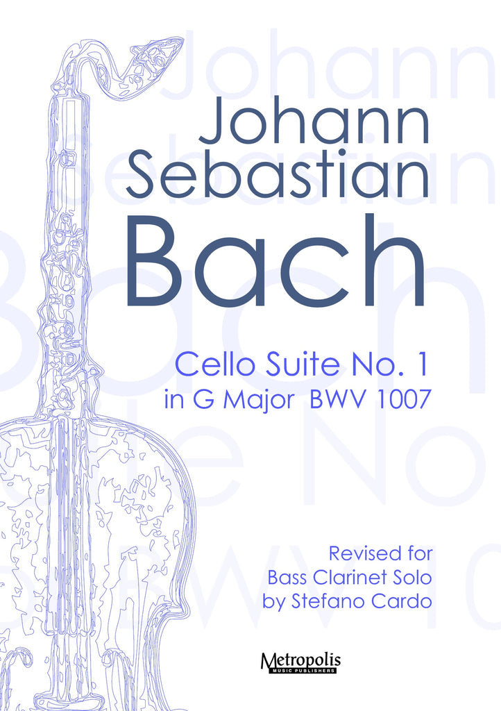 Bach - Suite No. 1 in G Major, BWV 1007 for Bass Clarinet Solo