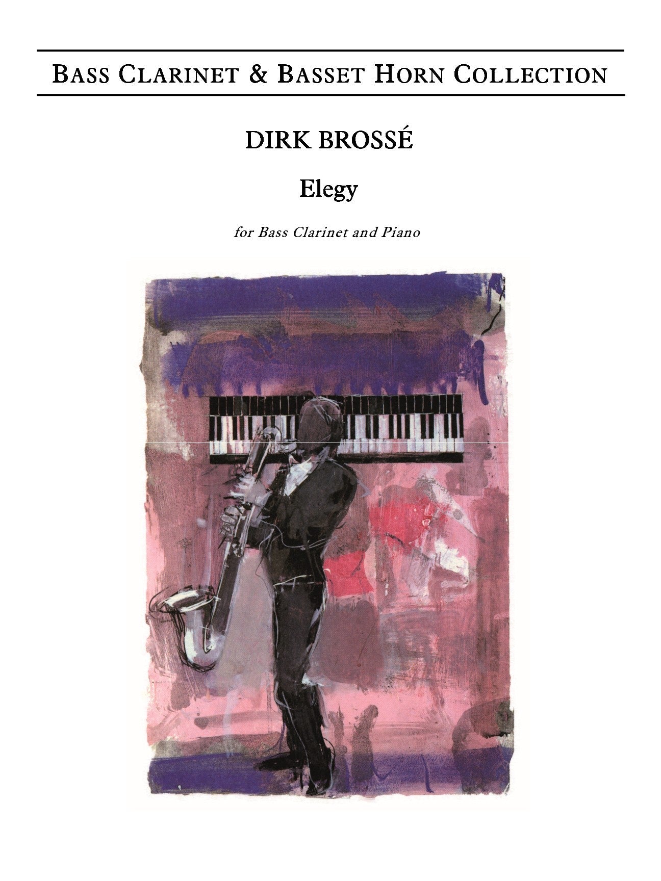 Brossé - Elegy for Bass Clarinet and Piano
