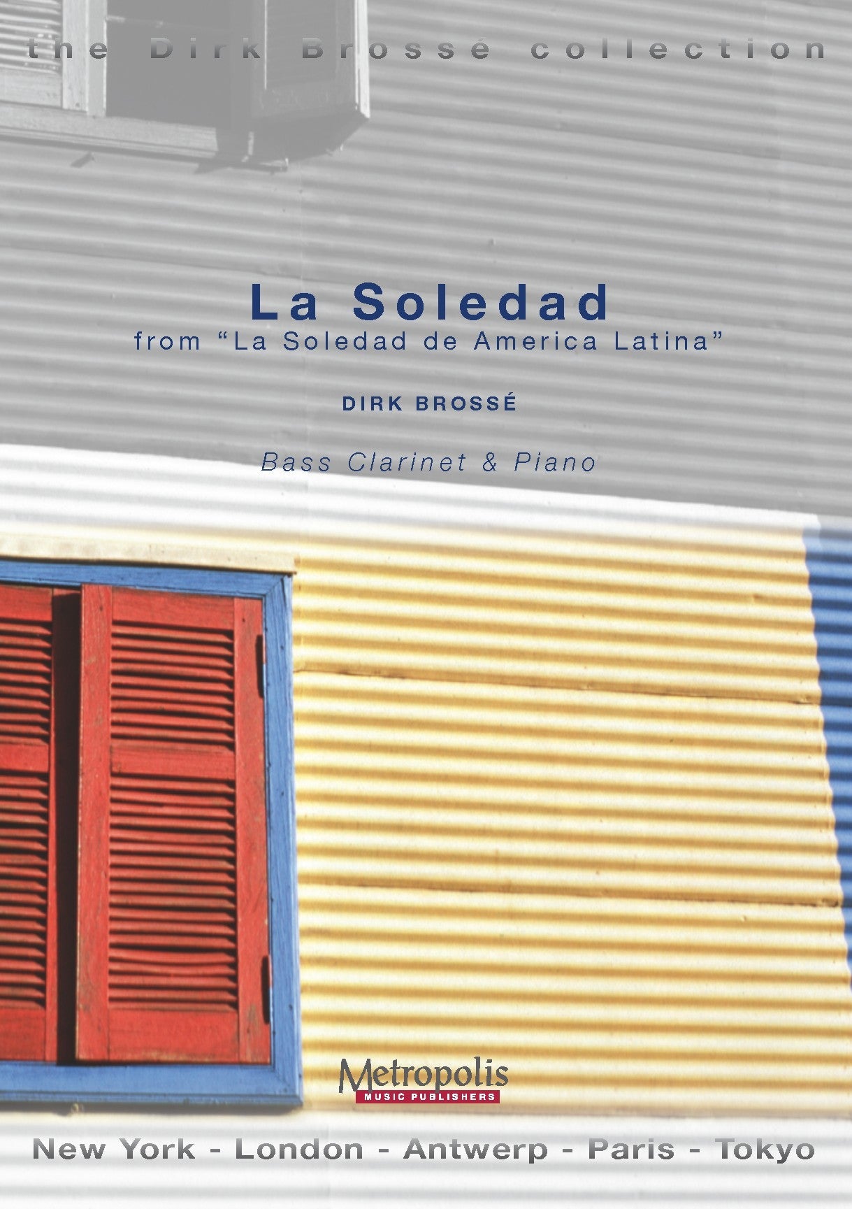 Brossé - La Soledad for Bass Clarinet and Piano