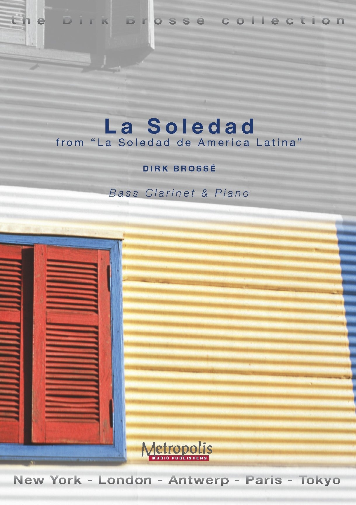 Brosse - La Soledad for Bass Clarinet and Piano