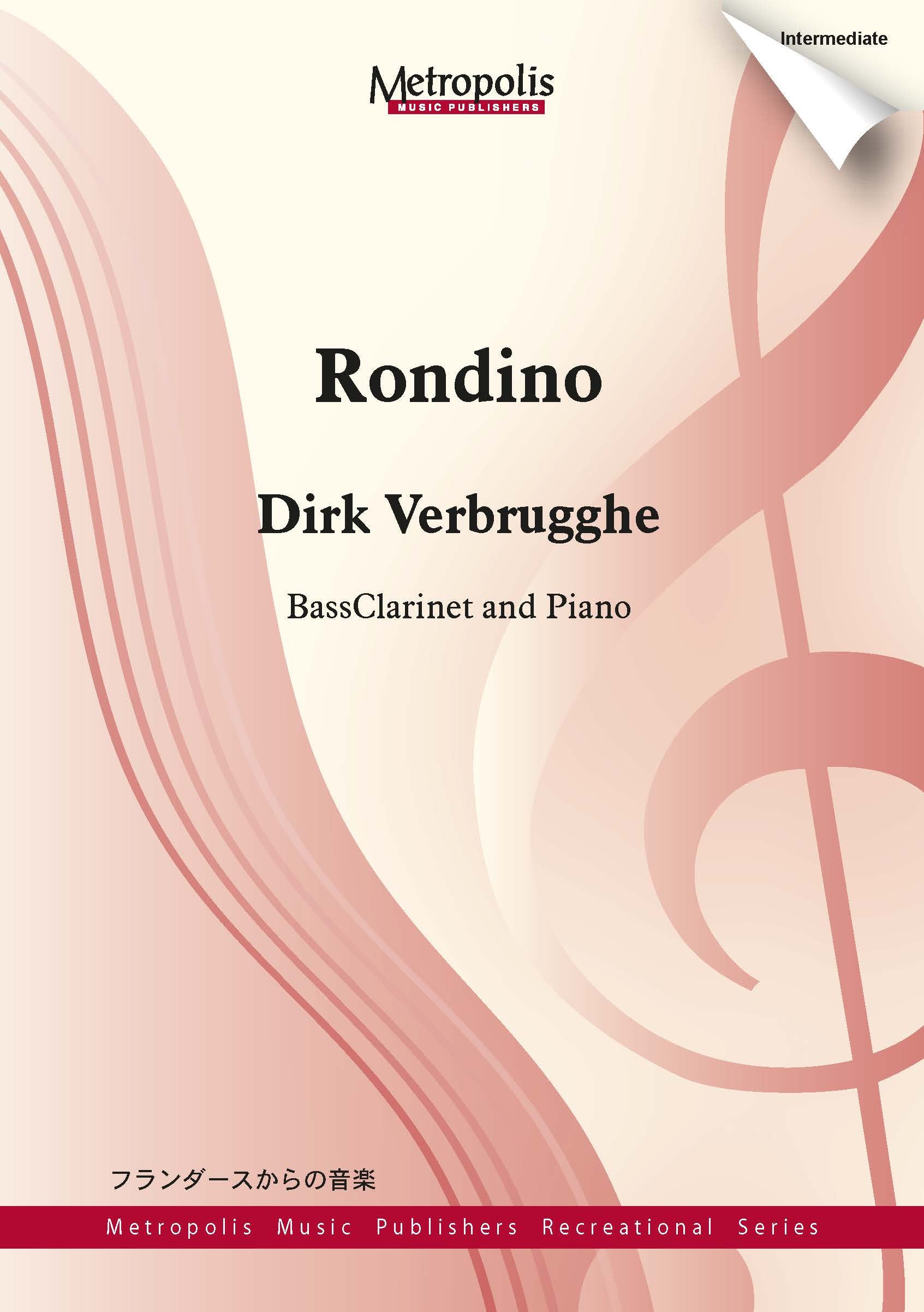 Verbrugghe - Rondino for Bass Clarinet and Piano