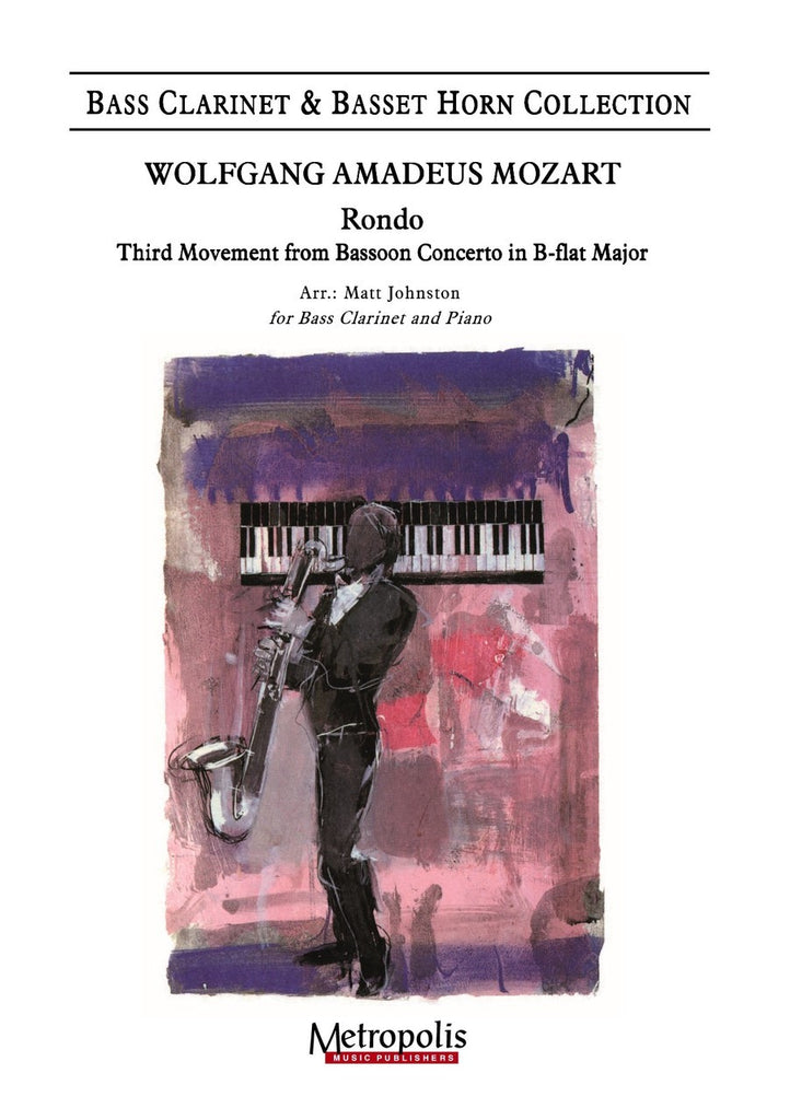 Mozart - Rondo - Third Movement from Bassoon Concerto for Bass Clarinet and Piano