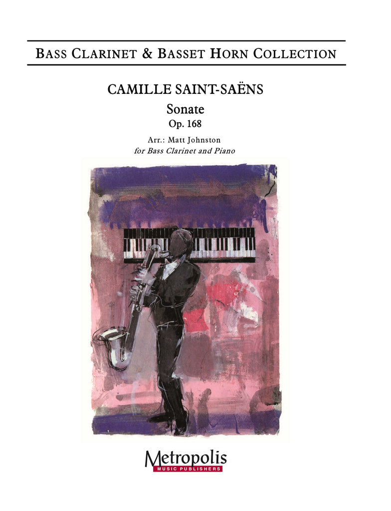 Saint-Saens - Sonate, Op. 168 for Bass Clarinet and Piano
