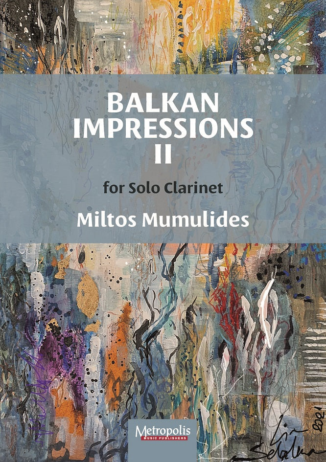 Mumulides - Balkan Impressions II for Clarinet Solo
