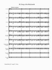 Holst (arr. Johnston) - Second Suite in F, Op.28, No.2 for Clarinet Choir