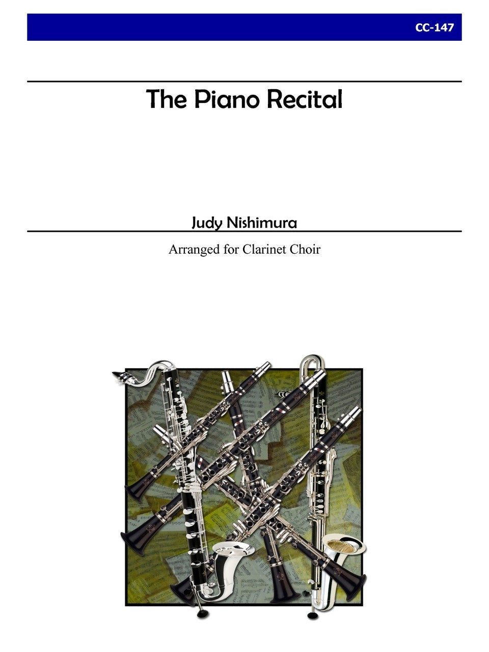 Nishimura - The Piano Recital for Clarinet Choir