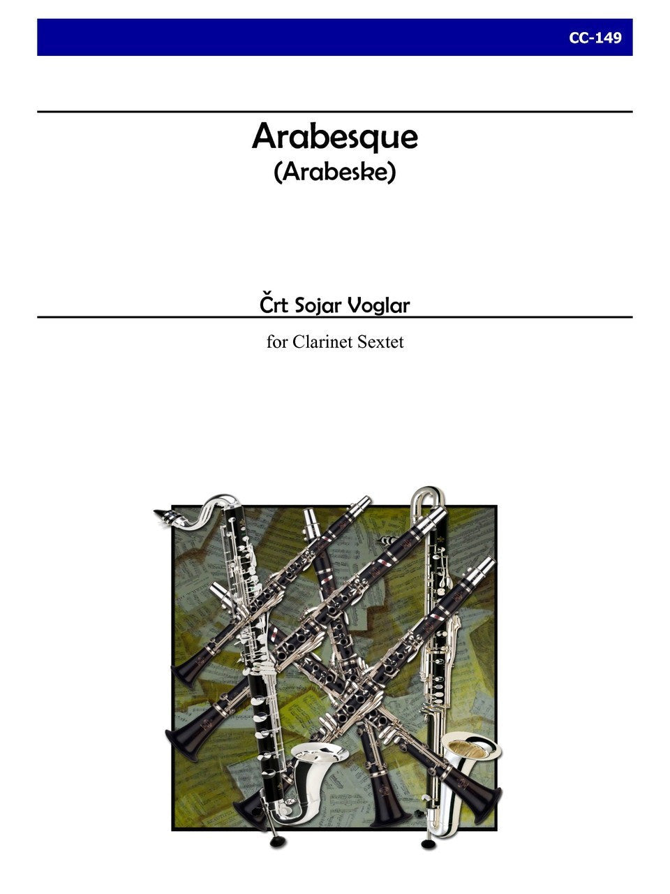 Volgar - Arabesque (Arabeske) for Clarinet Choir