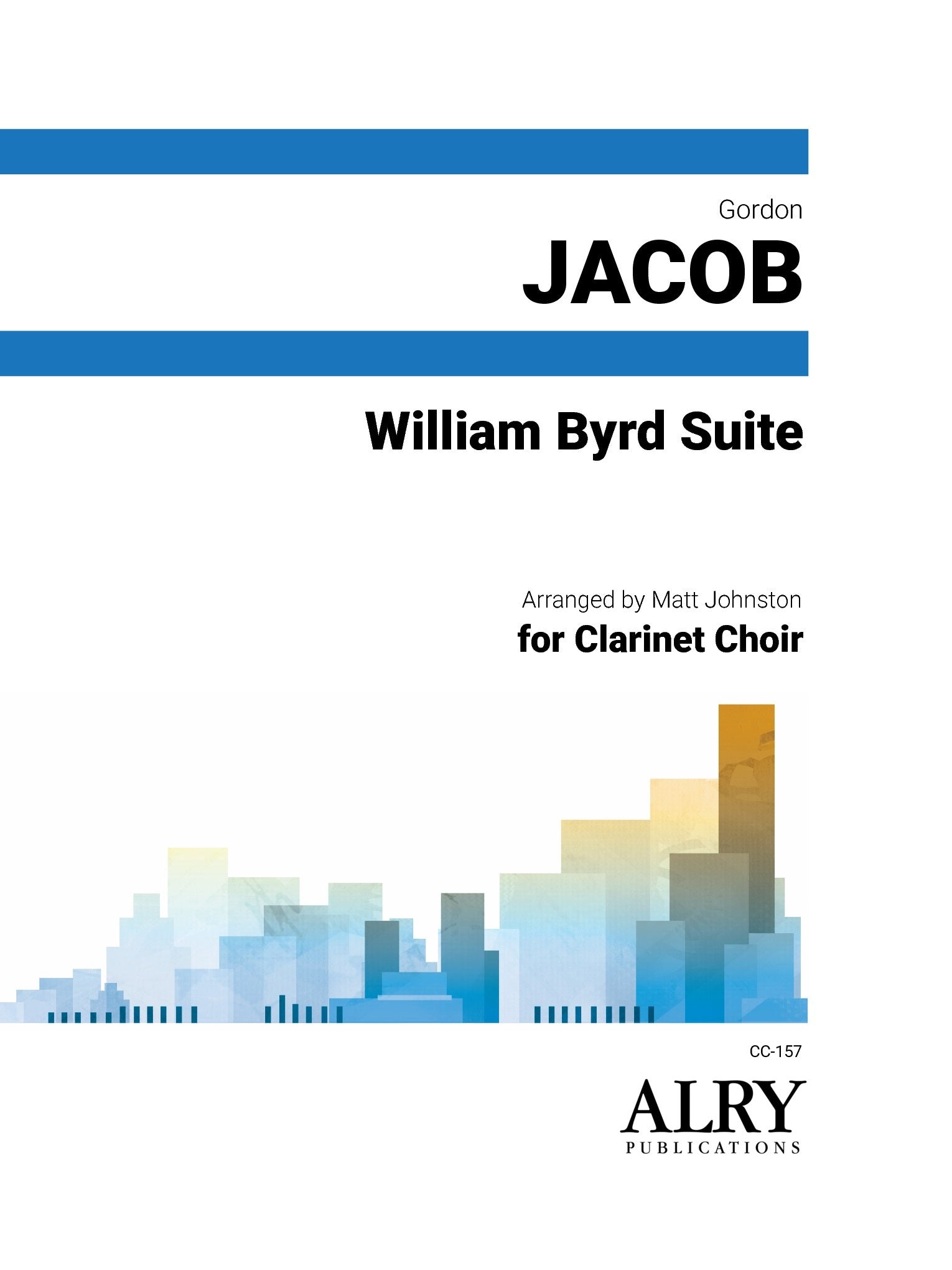 Jacob (arr. Johnston) - William Byrd Suite for Clarinet Choir