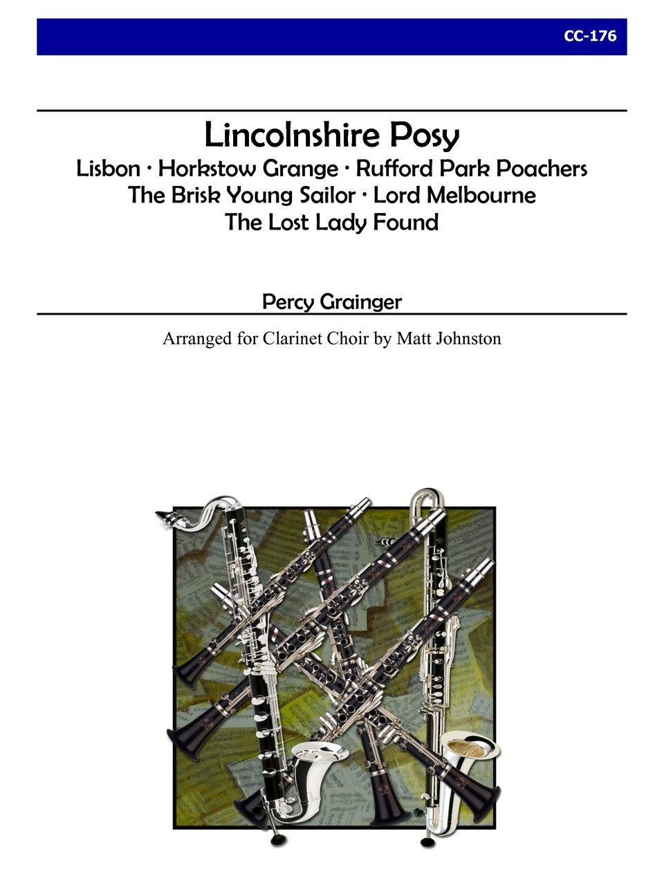 Grainger (arr. Johnston) - Lincolnshire Posy for Clarinet Choir