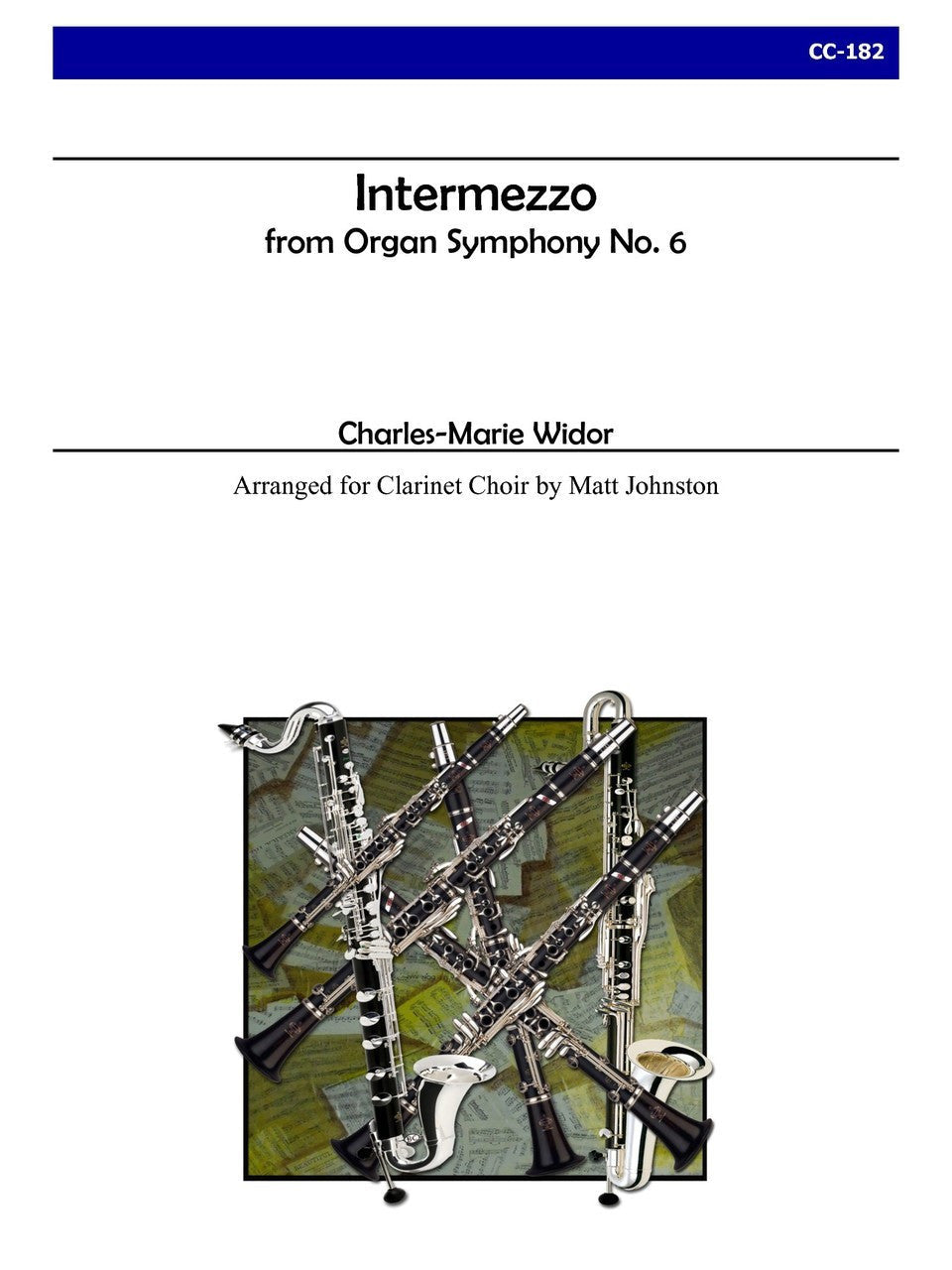 Widor (arr. Matt Johnston) - Intermezzo from Organ Symphony No. 6 for Clarinet Choir