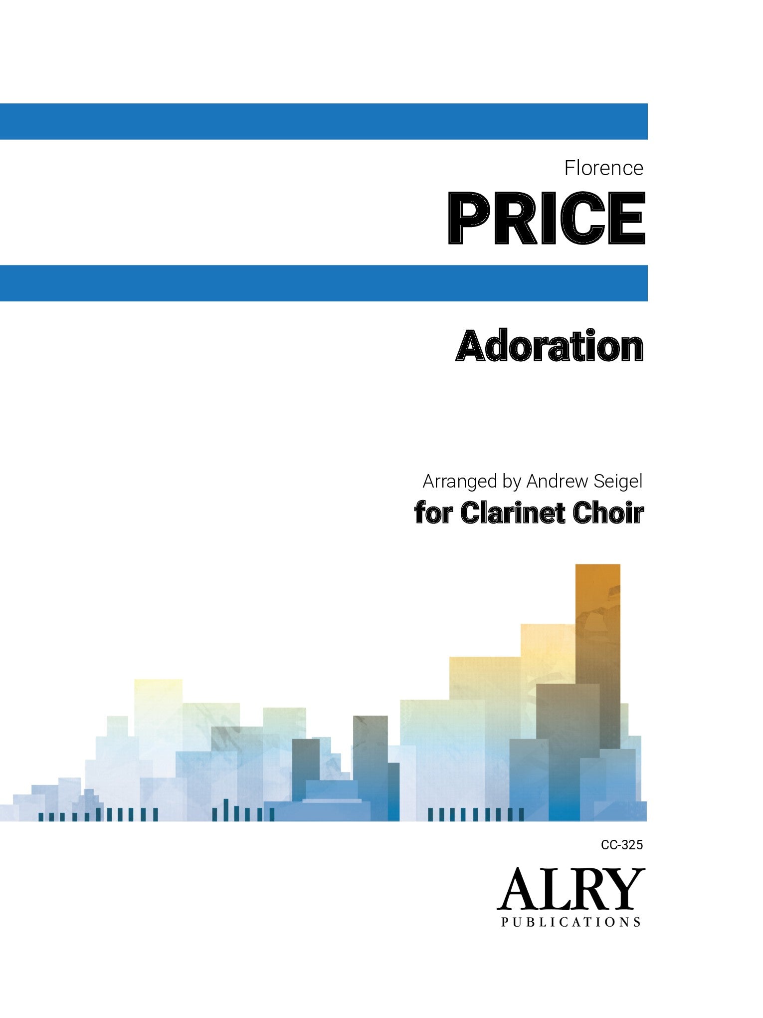 Price (arr. Andrew Siegel) - Adoration for Clarinet Choir