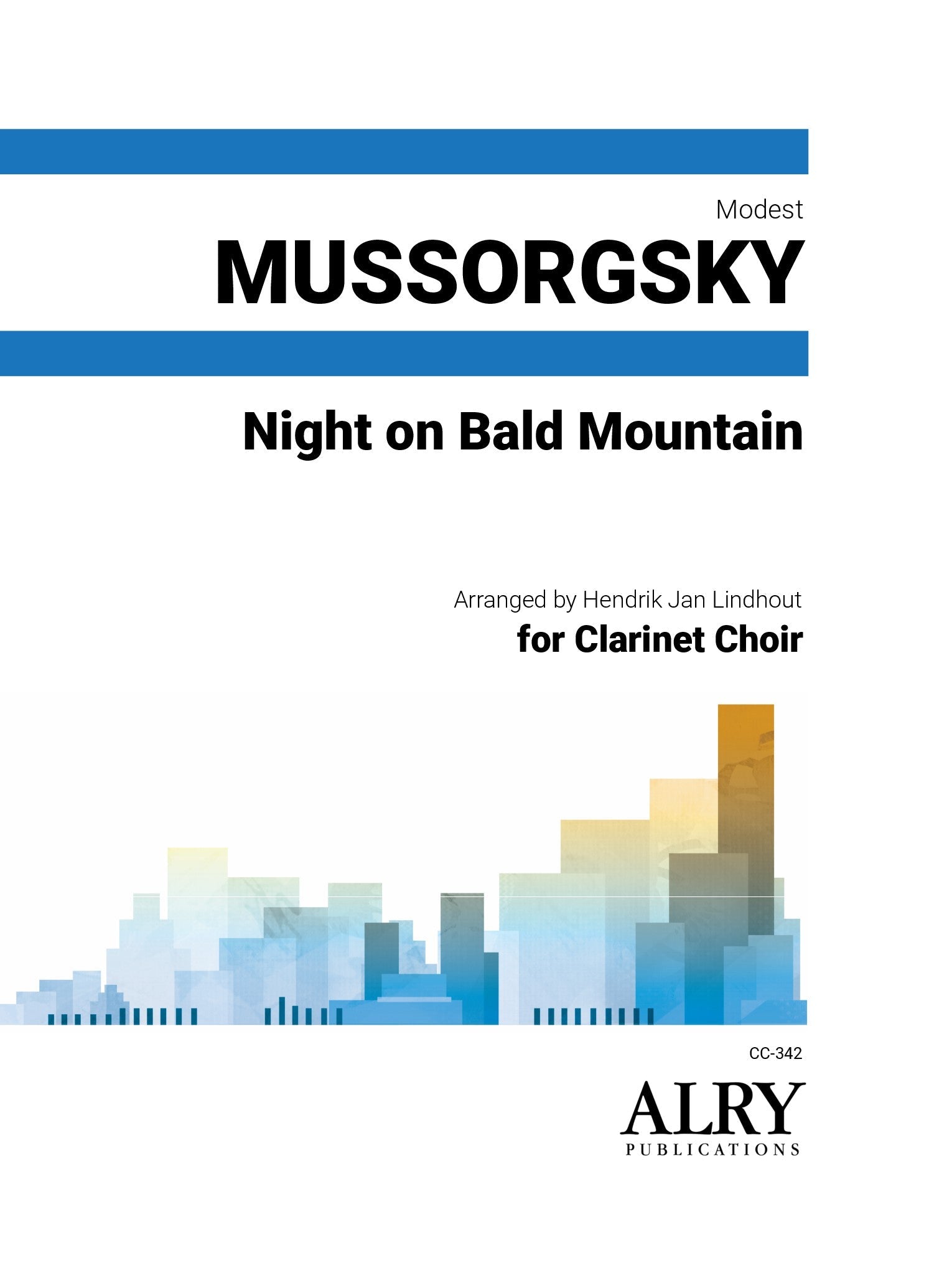 Mussorgsky (arr. Lindhout) - Night on Bald Mountain for Clarinet Choir